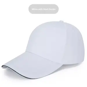 Men's and Women's Baseball Cap 100% Cotton Sun Protection Trendy <b>Summer</b> and Spring <b>Hat</b> Custom Made <b>Hats</b> - Product Image 2
