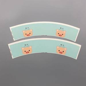 แก้วกระดาษสองชั้นพิมพ์ลายตามสั่ง สำหรับเครื่องดื่มร้อน/เย็น ชานม กาแฟ ไอศกรีม ขนมขบเคี้ยว อาหาร ปลอดภัยสำหรับอาหาร เคลือบ PE สองด้าน - Product Image 1