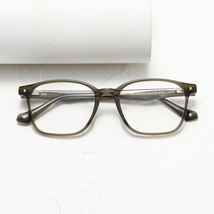 Rectangle Full Rim <b>Eyeglasses</b> <b>Frames</b> NN-145 Anti-Uv For Adults Unisex Solid Color - Product Image 1
