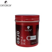 OEM Marque privée Crème de coiffage pour hommes-Maintien forte Contrôle des bords Pommade pour cheveux Gel de cire Salon Pâte de forme mate Personnalisable Privé