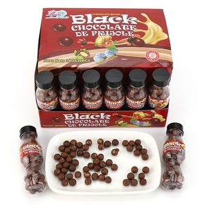 Bonbons gonflés en forme de <span class=keywords><strong>bouteille</strong></span> de mini-cola au chocolat noir - Product Image 2