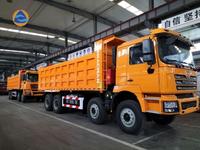 Nouveau Camion Benne Lourd SHACMAN X3000 8x4 Diesel 430HP Weichai Euro 3 avec Essieu Central Gauche >50T pour la Construction en Tunisie