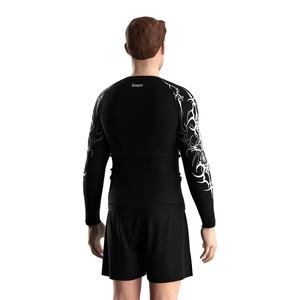 Rashguard Death Core Heavy Metal pour hommes, protection UV, séchage rapide, anti-frottement, parfait pour le MMA, les sports nautiques, couche de base - Product Image 6