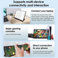 Moniteur portable tactile transfrontalier de 15,6 pouces avec interfaces USB et Type-C pour PC et jeux Nintendo Switch
