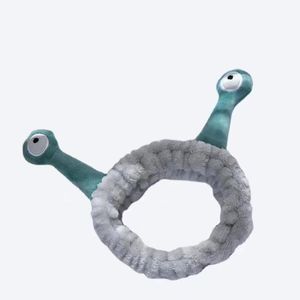 Wholesale Factory Production Cute FFace Wash <strong>Headband</strong> Funny <strong>Headband</strong> Cartoon Plush <strong>Snail</strong> <strong>Headband</strong> - Product Image 3