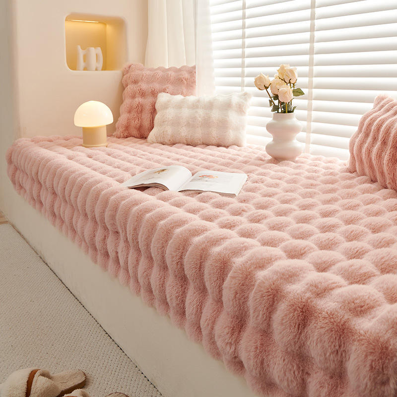 กระเป๋าตุ๊กตากระต่ายนวด - สีชมพูเชอร์รี่บลอสซั่ม