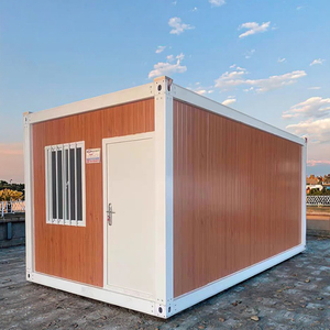 Casa pequeña portátil, contenedor desmontable plegable para dormitorio, montaje rápido para uso en el baño de oficina, Material de Panel sándwich hecho - Product Image 5