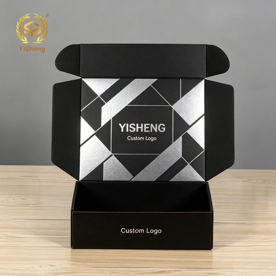 Matte Black Custom Airplane Box Rigid Foldable Corrugated Printed ...