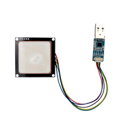 ISO 18000-6C 0-6M Rango YRM200 Módulo lector RFID UHF 860-960MHz Integrado 3-5.5dbi Antena RFID ESP32 Módulo Raspberry Pi
