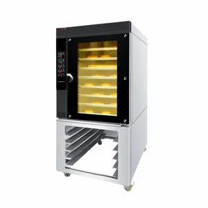 Industrial 8 Trays Convection Oven Bakery Oven Bread Oven with Rack And Digital Control