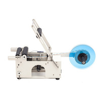 Machine d'étiquetage semi-automatique MT-50 pour bouteilles rondes
