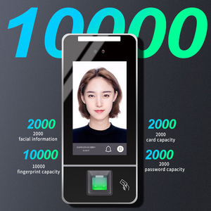 CUMU Face Attendance Machine Reconnaissance faciale Empreinte digitale IC Horloge visage Brosse Machine de contrôle d'accès disponible la nuit - Product Image 4