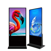 43 49 50 55 65 Inch Indoor Floor Standing LCD Advertising Panel Touch Screen Digital Signage and Displays