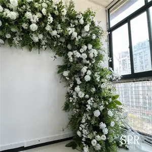 Guirlande <span class=keywords><strong>de</strong></span> fleurs artificielles décoratives en soie (rose, <span class=keywords><strong>hortensia</strong></span>, <span class=keywords><strong>pivoine</strong></span>) pour événements, centres <span class=keywords><strong>de</strong></span> table, mariages et bouquets <span class=keywords><strong>de</strong></span> <span class=keywords><strong>mariée</strong></span> - Fournisseur chinois SPR - Product Image 4