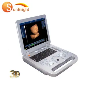 Dijital tıbbi ultrason SUN-800D Sunbright laptop taşınabilir 3D ultrason makinesi usg