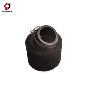 Doble codo cuello espuma <span class=keywords><strong>filtro</strong></span> <span class=keywords><strong>de</strong></span> <span class=keywords><strong>aire</strong></span> esponja limpiador ciclomotor Scooter Dirt Pit Bike motocicleta para muestra - Product Image 3