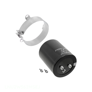 Condensador de Montaje en Chasis, Canal del Fabricante 5600 uF, Condensador de Aluminio de 5600UF, 20%, 450V, SCREW LNU2W562MSEJ - Product Image 1