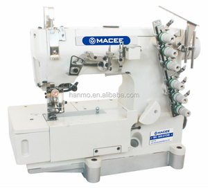 500-01DB <b>4</b> Needle <b>6</b> Thread Automatic Cut-yarn Flat Interlock Sewing Machine - Product Image 1