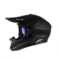 Casque de moto tout-terrain intégral en ABS, motifs de logo personnalisables, pour hommes et femmes, sécurité pour la conduite en toutes saisons