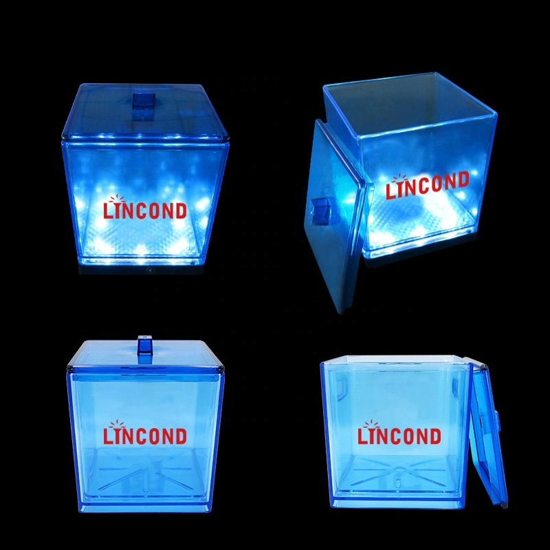 Mini Light Ice Bucket Plastic Club
