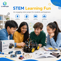 Kit de Coche Robótico Inteligente 4WD DIY, Kit Educativo STEM de Codificación y Programación para Niños, Estudiantes y Proyectos Maker LTARK-39