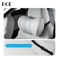 Oreiller ergonomique polyvalent en mousse à mémoire de forme et soie de lait, doux, pour la sieste au bureau, le sommeil et la position assise, amovible et lavable