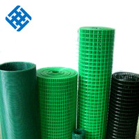 1/4 inci 2x21x1pvc dilapisi kawat lasan jala Sri Lanka Pvc pagar lasan galvanis jala kawat besi untuk pagar dan kandang