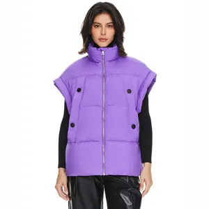 2023 Wholesales Ladies Winter Sleeveless Down Jacket Vest