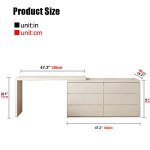 Cao cấp tùy chỉnh bán buôn nhà phòng ngủ phòng thay đồ với gương và ngăn kéo trang điểm bàn trang điểm - Product Image 2