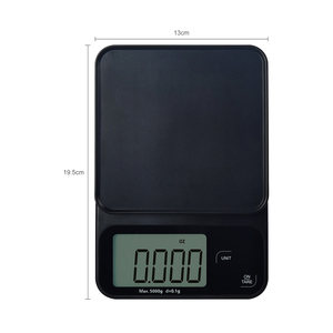 Vente en gros Rétro 5kg ABS Plate-forme Numérique <span class=keywords><strong>Plus</strong></span> <span class=keywords><strong>grande</strong></span> Balance de cuisine LCD - Product Image 2