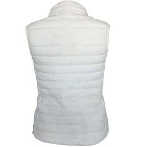 Venta al por mayor barato de las mujeres de invierno pato calentador de cuerpo al aire libre <span class=keywords><strong>Trekking</strong></span> Silm Simple cuello con capucha a prueba de viento característica cremallera Decoración - Product Image 3