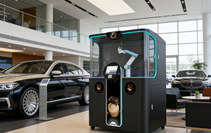 LE หุ่นยนต์ชงกาแฟเชิงพาณิชย์รุ่นใหม่ AI Printing Pro ทำความสะอาดอัตโนมัติ ความจุ 150-200 ชิ้น และบริการต่อเนื่องไม่สะดุด - Product Image 6