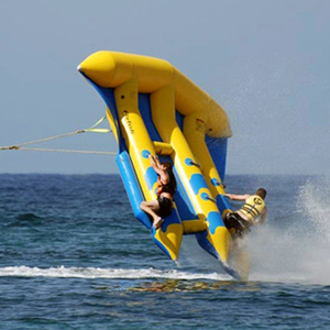 Gommone Gonfiabile a Forma di Pesce Volante, Gioco Acquatico per Esterni in PVC, Capacità 500kg - Product Image 2