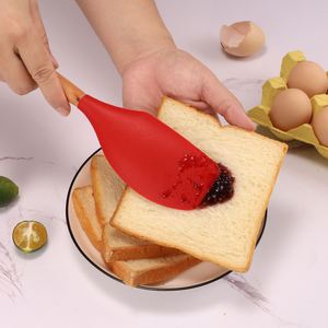 Espátula de Silicona para Hornear y Cocinar, Juego de Espátulas para Mezclar con Buen Agarre, Espátulas de Silicona con Mango de Madera de Haya de Grado Alimenticio - Product Image 4