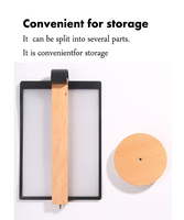 Support de menu en bois, pour table, restaurant, fast-food, A4 A5, 10x20CM,
