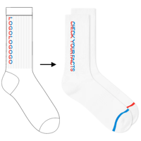 Chaussettes noires en bambou respirantes et douces, personnalisables avec logo, pour le sport et la mode, vente en gros