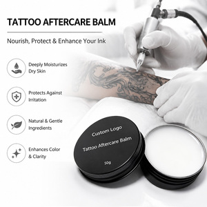 Luxury Fine Texture Tattoo Cream, Multiple Packaging Sizes & Net <b>Weight</b>, Logo Customizable Tattoo Aftercare Balm - Product Image 1
