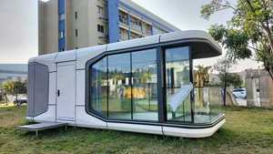 Suministro de fábrica Space Capsule para turista, Space Home para <span class=keywords><strong>alquiler</strong></span>, Smart Capsule Hotel - Product Image 4