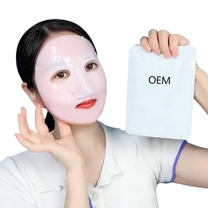 Mascarilla Facial y Corporal de Frambuesa de Marca Privada, Limpieza de Poros, Iluminadora, Hidratante, Calmante, Vegana, con Aloe, Glicerina y Té, ODM - Product Image 4