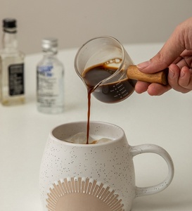 Taza de café de cerámica mate con olla de porcelana esmaltada de sésamo para desayuno colorido Popular de estilo japonés - Product Image 6