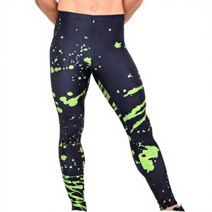 Leggings de Compresión Cody Lundin para Hombre, Estampados y Personalizados, Antibacterianos, Transpirables, para MMA, Lucha y Grappling, de Longitud Completa y Cintura Elástica - Product Image 3