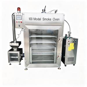 Four à fumage automatique au gaz pour saucisses et poissons, machine de fumigation et de séchage, équipement de chambre de fumage de viande - Product Image 2