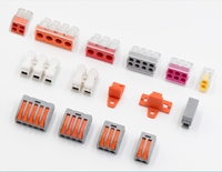 Spl Series 32A Mini Fast Wire Connector Neue Arten Anschluss klemmen blöcke für 0,08-4 mm2 Draht 3-6 NC-633/933 NC-1233
