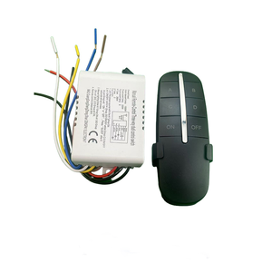 220V Đen thông minh tự động không dây chiếu sáng điều khiển từ xa chuyển đổi với 4-cách 50m phạm vi pin Powered cho hệ thống nhà thông minh - Product Image 6