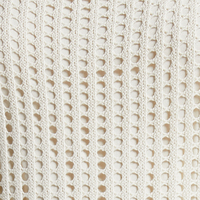 CaiNan personnalisé en gros évider crochet robe plage pull mode sexy vêtements de plage blanc maxi crochet robe femmes