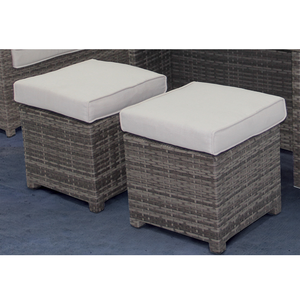 现代风格户外组合家具花园藤制沙发和椅子套装 - Product Image 4
