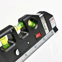 Nouveau niveau laser portable mini en plastique pour le bricolage, outils de poche magnétiques