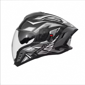 Los Nuevos Cascos de Motocicleta ABS HD con Doble Lente, <span class=keywords><strong>Casco</strong></span> Integral Personalizable, Fabricante de Protectores de Cabeza - Product Image 4