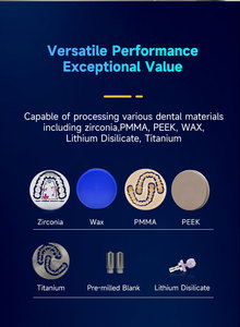 YUCERA YRC-8PRO Machine de fraisage dentaire 5 axes tout-en-un, sèche et humide, pour couronnes et bridges en zircone, PEEK et titane - Product Image 6