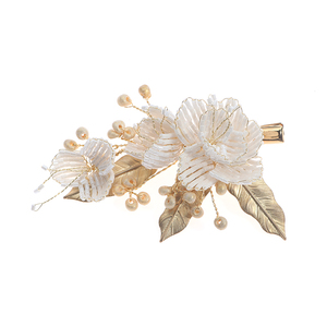 <span class=keywords><strong>Accessori</strong></span> da sposa fatti a mano <span class=keywords><strong>per</strong></span> donne copricapo da sposa perline fiore foglia fermaglio <span class=keywords><strong>per</strong></span> capelli <span class=keywords><strong>per</strong></span> le <span class=keywords><strong>damigelle</strong></span> <span class=keywords><strong>per</strong></span> gli anniversari - Product Image 2